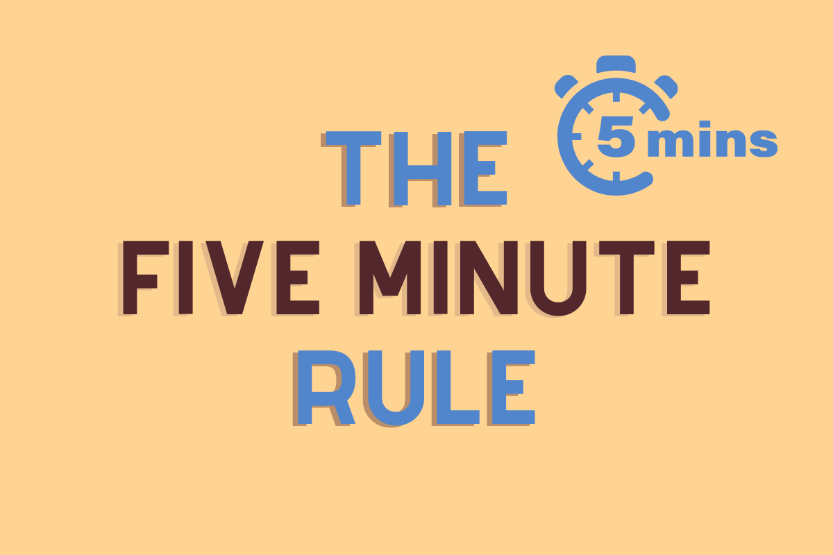 five minute rule